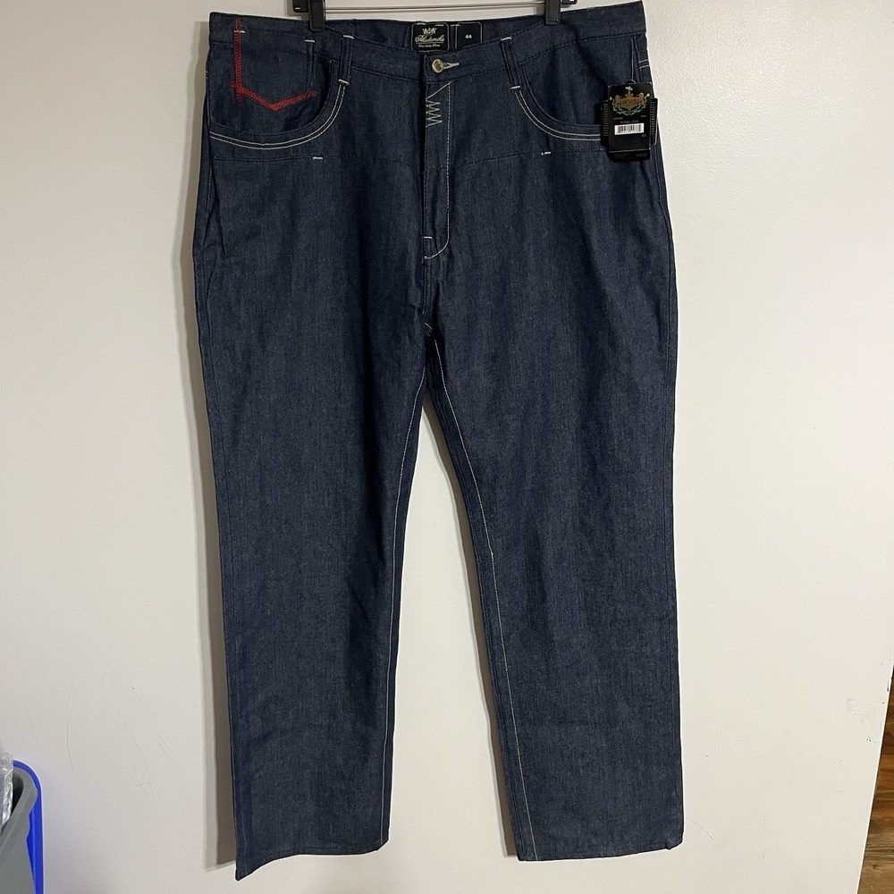 NWT Dead Stock Akademiks Patrol Jeans Mens Size 44x36‎ Skater Hip Hop Baggy